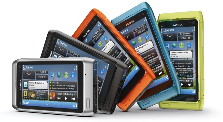 Nokia N8, HTC, iphone